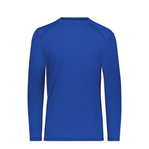 [6845.060.S-LOGO3] Men's SoftTouch Long Sleeve (Adult S, Royal, Logo 3)