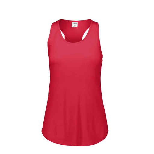 [3078.V96.S-LOGO3] Ladies Tri Blend Tank Top (Female Adult S, Red, Logo 3)