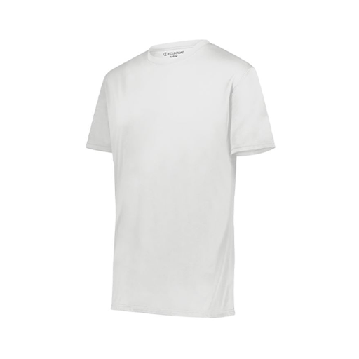 [222818.005.S-LOGO1] Men's Movement Dri Fit Shirt (Adult S, White, Logo 1)