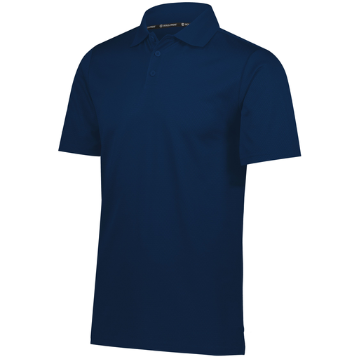 [222568.065.S-LOGO4] Men's Prism Polo (Adult S, Navy, Logo 4)