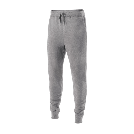 [229648.017.S-LOGO4] Youth 60/40 Fleece Jogger (Youth S, Silver, Logo 4)