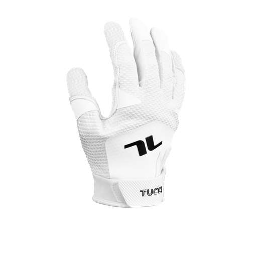 [1260030202] Napoli Elite Batting Gloves (Small, White)