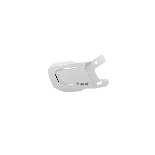 [12-20452-M02] Potenza Jaw Guard (Matte White, Right-Handed)